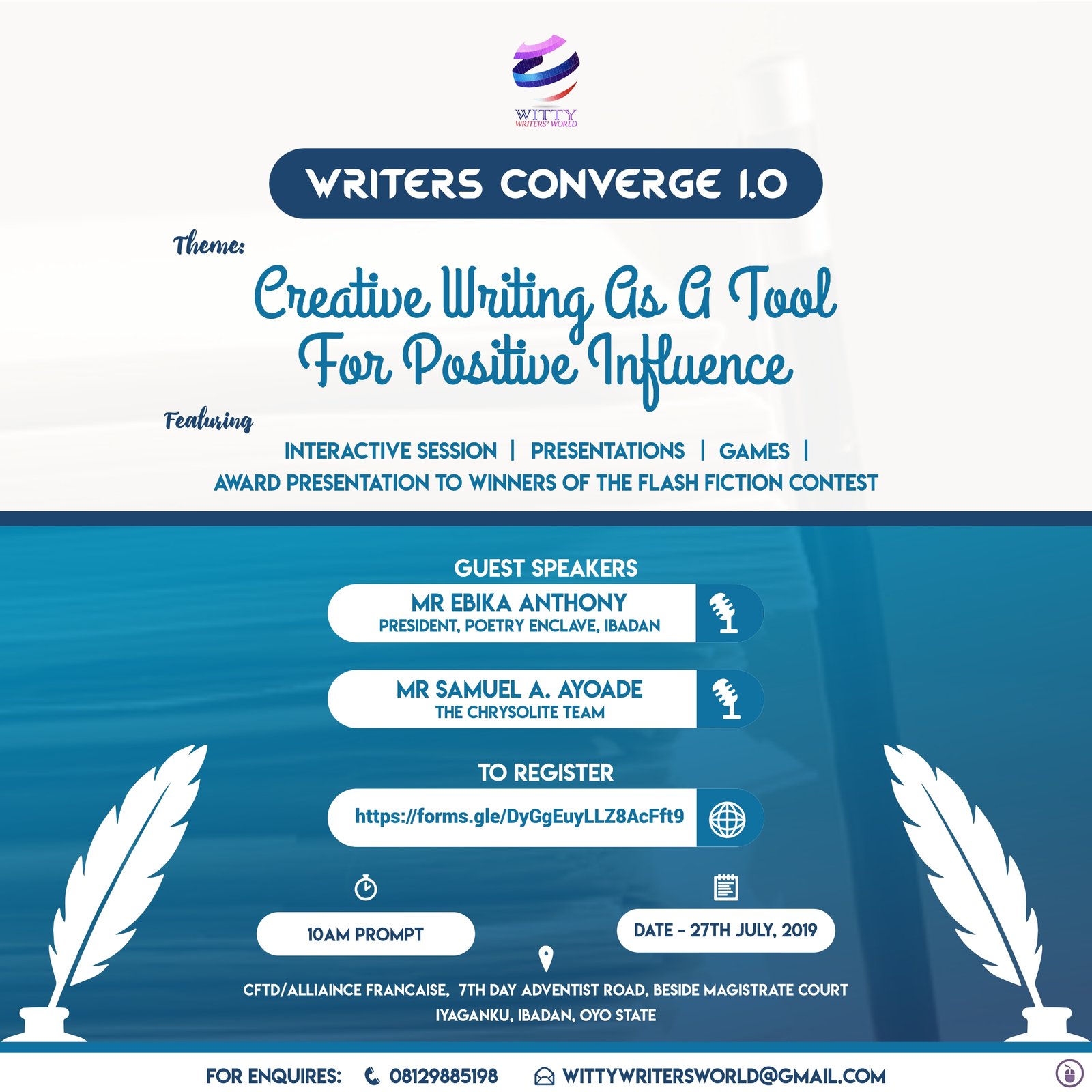 Writers' Converge 1.0